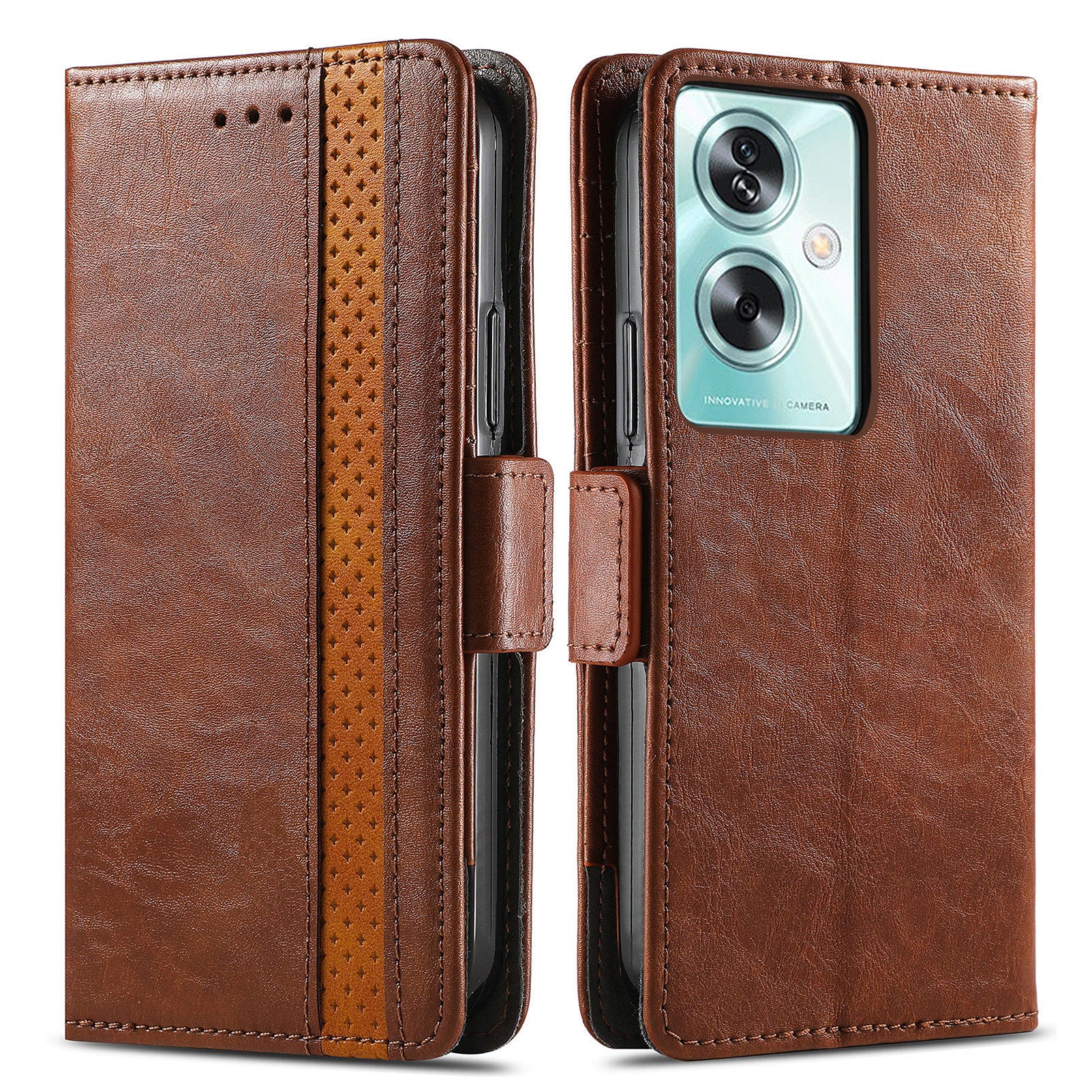 CASENEO 002 Series For Oppo A79 5G / A2 5G Shockproof RFID Blocking Phone Cover PU Leather Wallet Stand Phone Case CASENEO 002 Series For Oppo A79 5G / A2 5G Shockproof RFID Blocking Phone Cover PU Leather Wallet Stand Phone Case